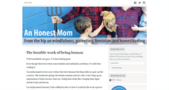 Desktop Screenshot of anhonestmom.com